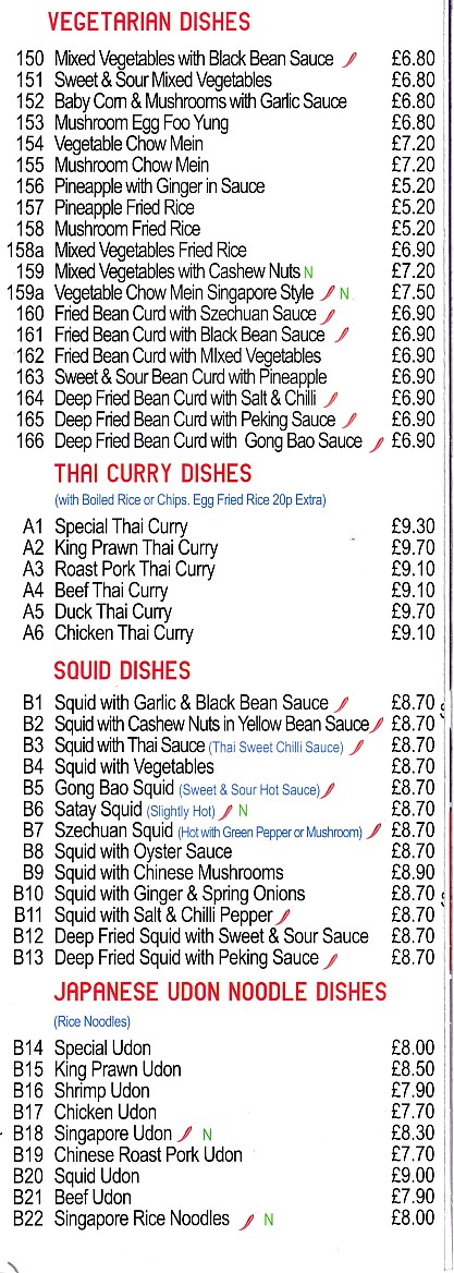 Tasty Cafe menu Tenby